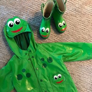 Western chief rain coat and boot set